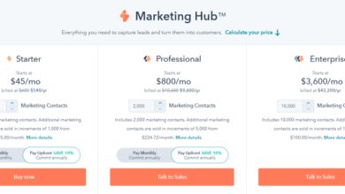 HubSpot CRM Pricing